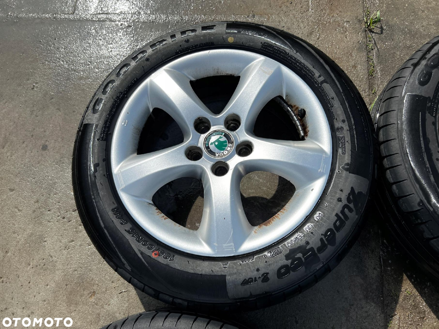 KOŁA FELGI OPONY LETNIE SKODA FABIA II 185/60 R15 - 5