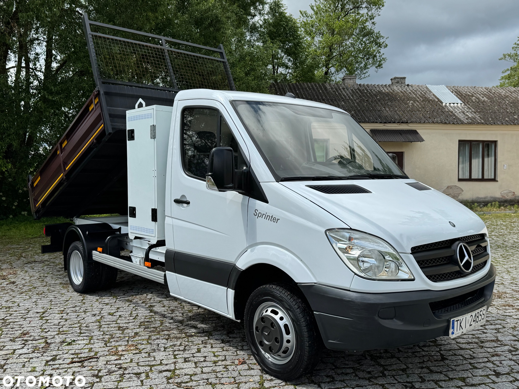 Mercedes-Benz SPRINTER KIPER WYWROTKA HAK BLIZNIAK DM3500KG SUPER STAN z Niemiec! - 2