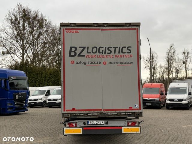 Kögel Kurtyna, SAF, oś podnoszona, dach podnoszony - 2