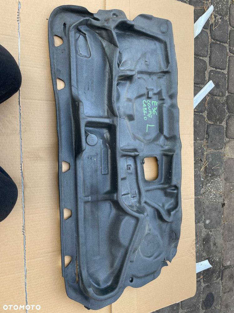 wygłuszenie wyciszenie drzwi lewe bmw e36 coupe cabrio 8236693 - 1