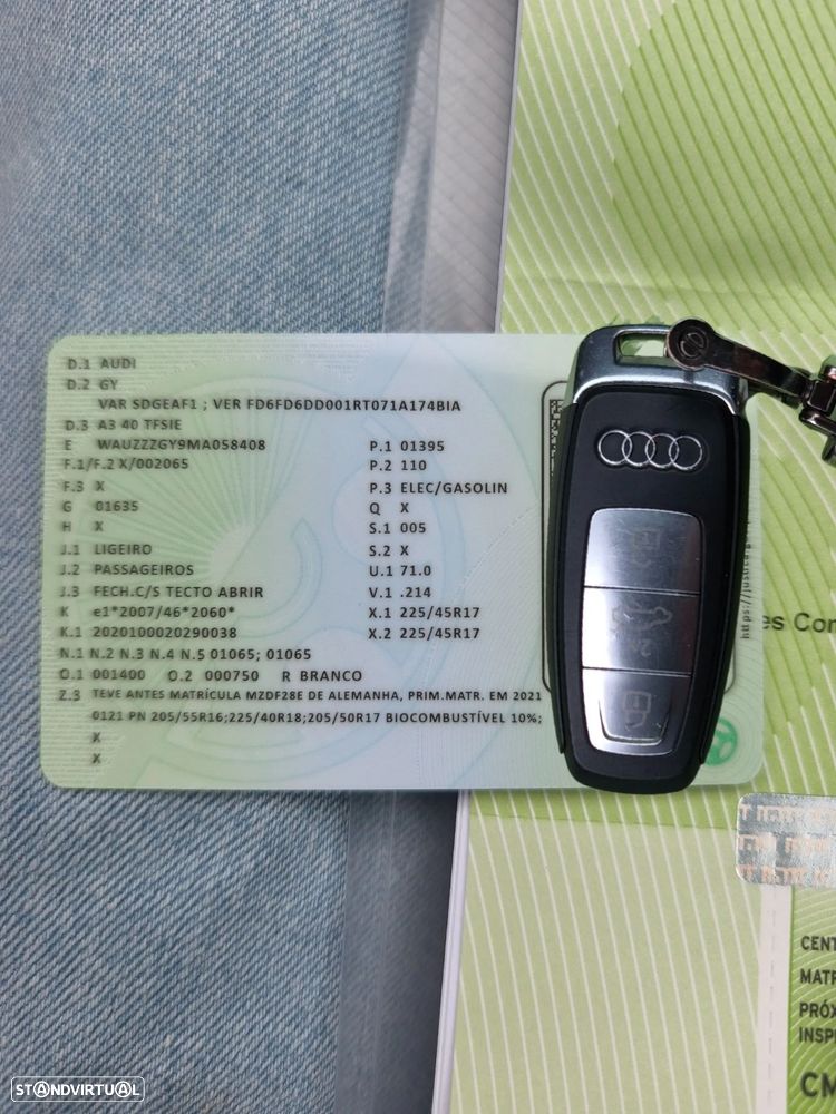 Audi A3 Sportback 40 TFSIe S tronic advanced - 34