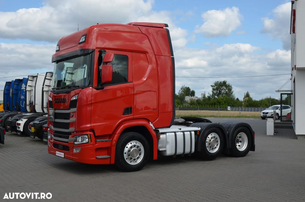 Scania R 500 / 6x2/4 PUSHER / ADR FL AT / FULL LED / PRZESUWANE SIODŁO / ACC / N AVI / ALUSY / 3096 - 3