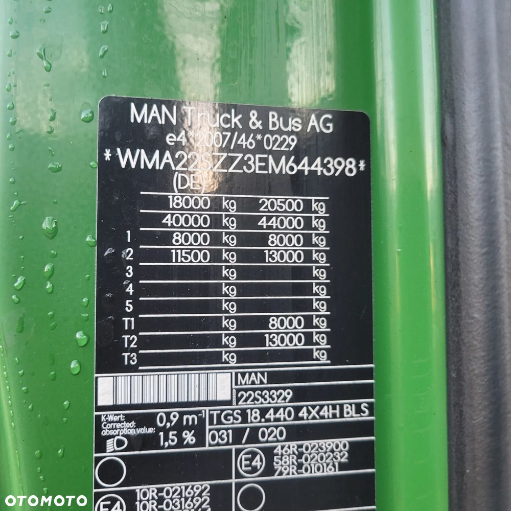 MAN TGS 18.440 - 4x4 - E 5 !!! - 24