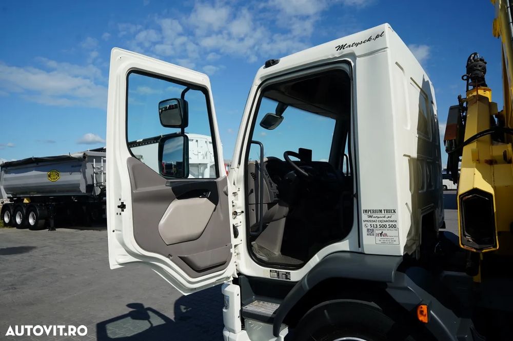 DAF LF 250 / 4X2 / LIVRARE - 7.3 + HDS HYVA HB 150X -E3 / RADIOCOMANDĂ / ROTATOARE / MAX. CAPACITATE DE RIDICARE: 5200 KG / EURO 6 - 27
