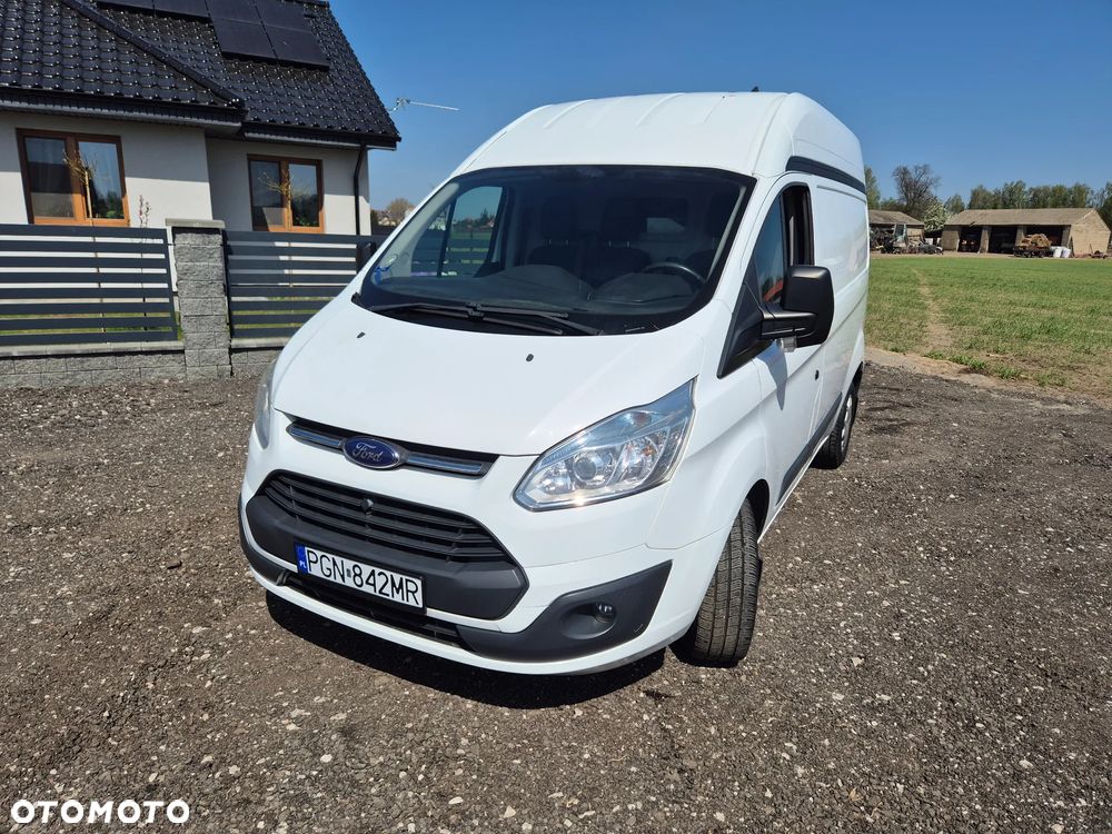 Ford Transit Custom L1H2 15 500 zł netto FV23% Hak 2,5t  Zarejestrowany - 3