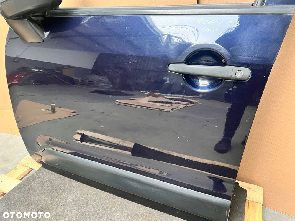 Drzwi PRZEDNIE LEWE lewy przód CITROEN C3 PICASSO LIFT kod lakieru: EKUD - 5