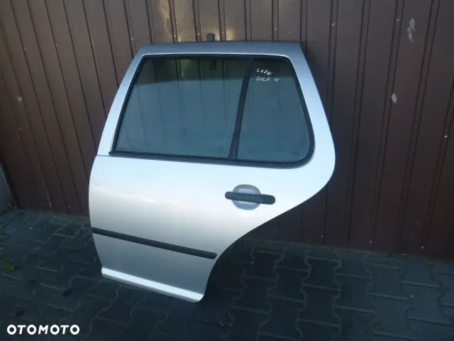 DRZWI LEWY TYŁ LEWE TYLNE VOLKSWAGEN GOLF IV HB KOMPLETNE - 6