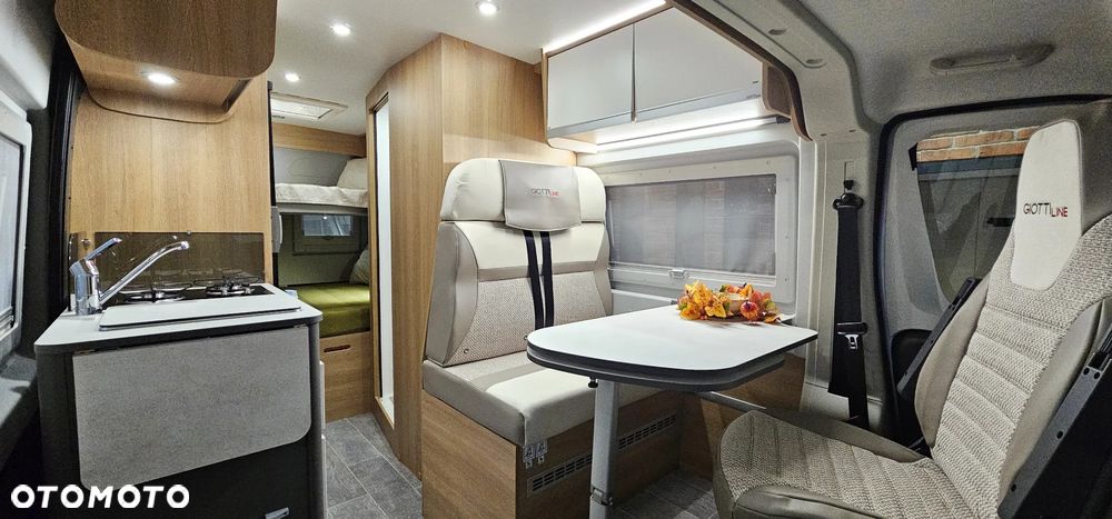 Giottiline GIOTTIVAN 60B Piętrowe łóżka FULL LED Automat Fiat Ducato RAPIDO gr. - 3