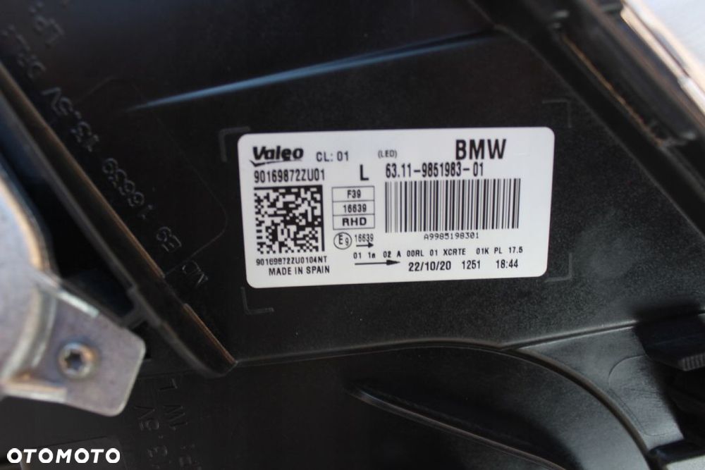 Bmw X2 F39 2019- Komplet Full Led Nowe Oryginał UK - 11