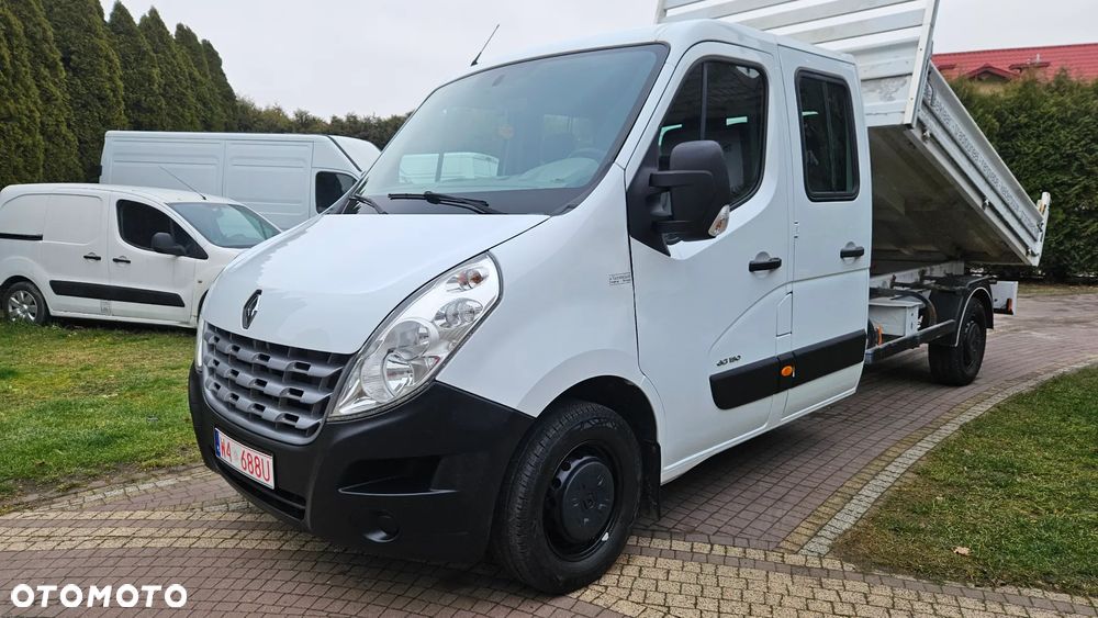 Renault MASTER 2.3 DCI150 KM WYWROTKA KIPER DUBEL KABINA MOVANO DOKA 6 OSÓB SKRZYNIA  KLIMA - 13