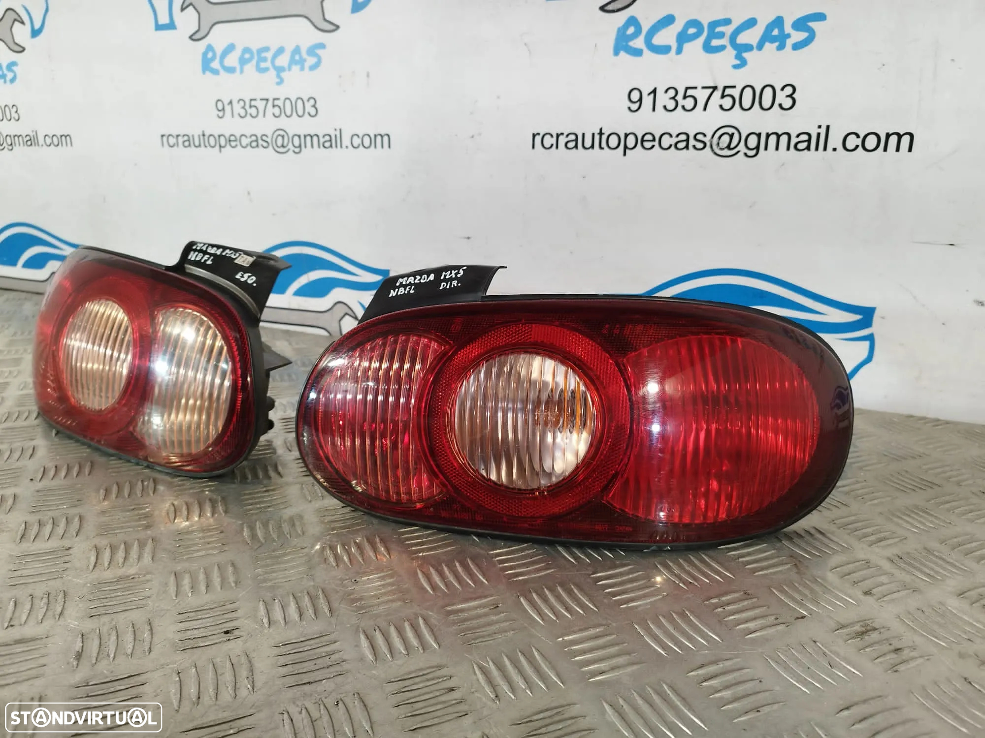 .FAROLIM FAROLINS ESQUERDO DIREITO MAZDA MX5 MX-5 NB N06651180 N06651170 - 4