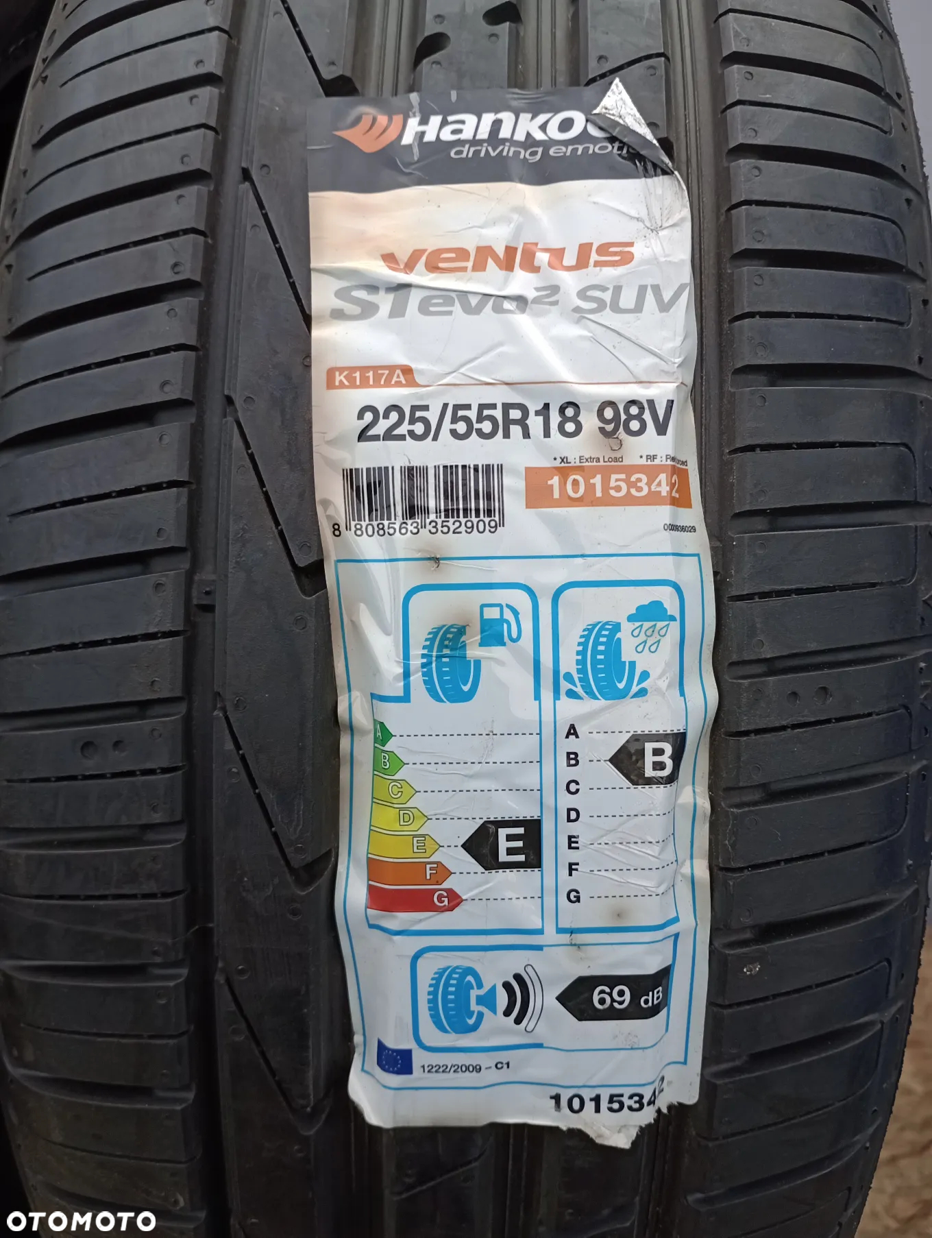 OPONY LETNIE 2x 225/55 R18 98V HANKOOK VENTUS S1 EVO2 SUV - 3