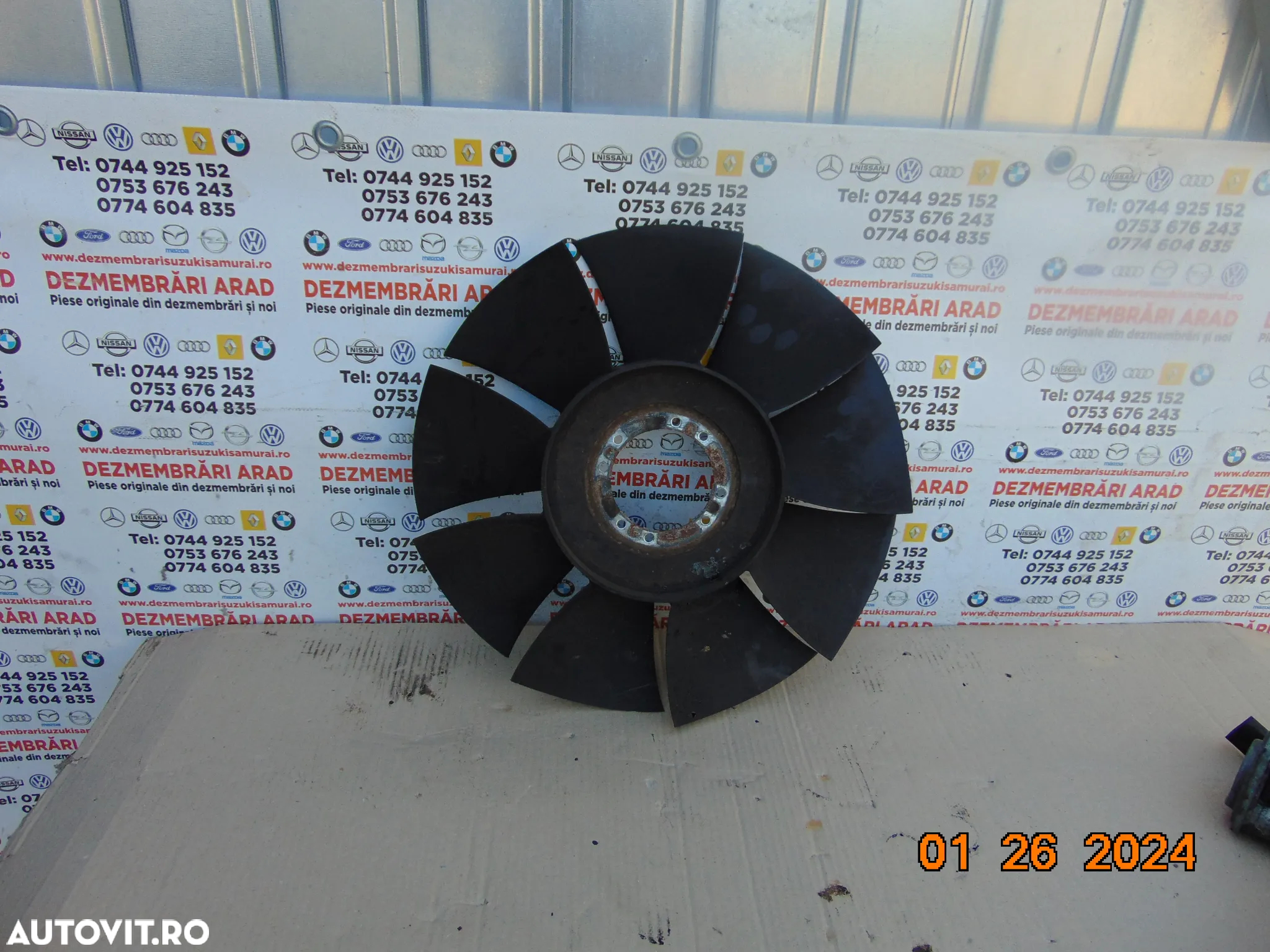 Paleta vascocuplaj Iveco Daily massif 2.3 euro 5 euro 4 paleta racire motor dezmembrez dayli 2.3 - 6