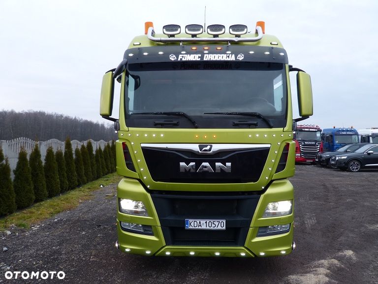 MAN TGX 18.400 POMOC DROGOWA / AUTOLAWETA / SPECJALNY / WERSJA TOP /  NOWY NAJAZD LORH 8.2 M / EURO 6 - 8