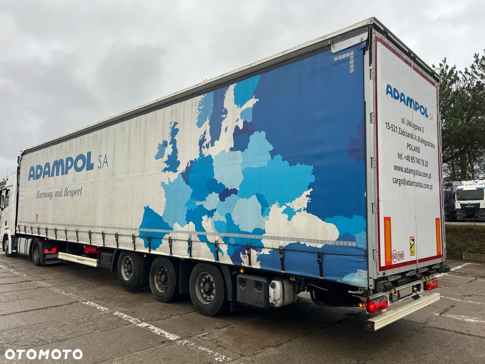 Scania R450 MEGA + KASSBOHRER 2022 ROK / MEGA ZESTAW / ZBIORNIKI 1200 L / RETARDER / KLIMA POSTOJOWA / TACHOGRAF NOWEJ GENERACJI / OŚ PODNOSZONA / REGULOWANY PODNOSZONY DACH !! - 6