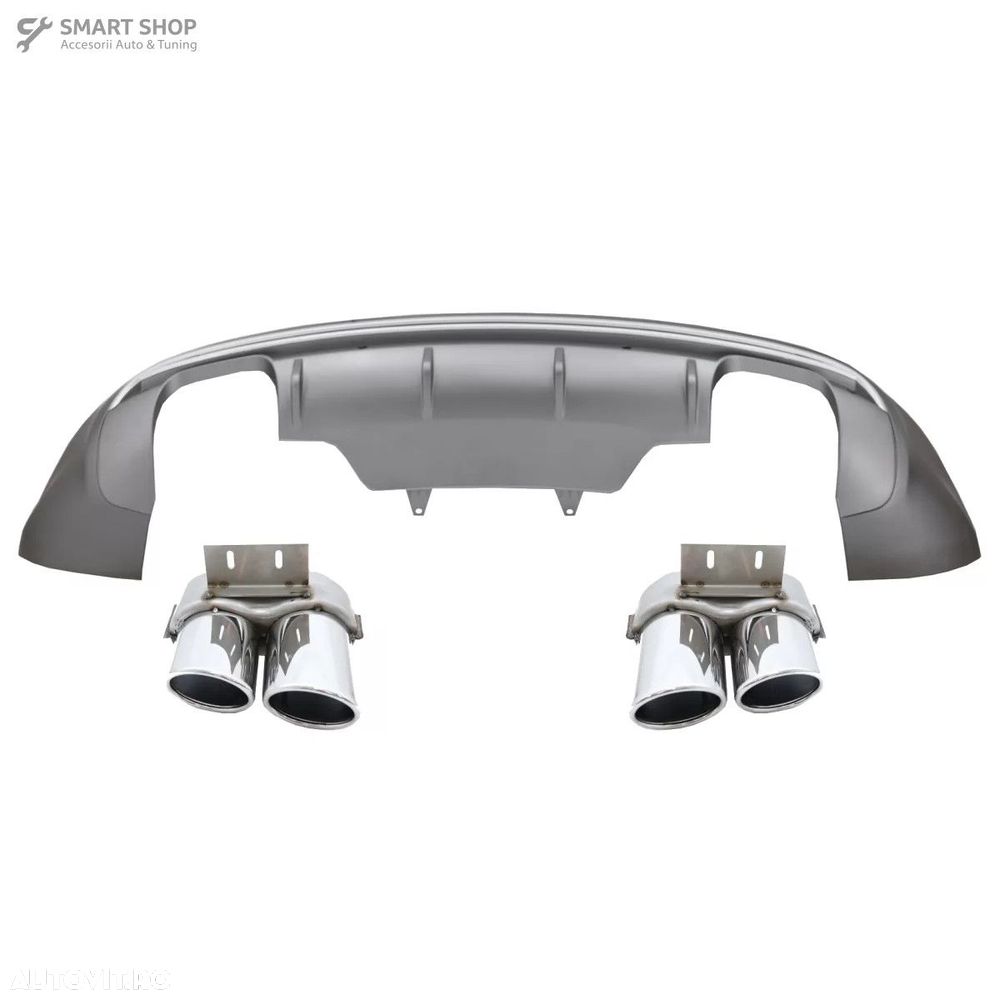 Difuzor Bara Spate Evacuare Dubla Audi Q5 8R Facelift (2013-2016) Bara - 1