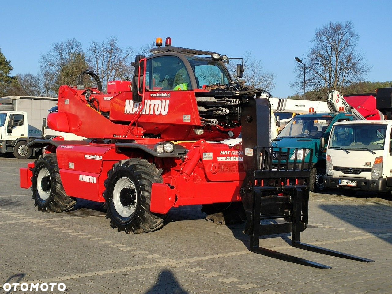 Manitou MRT 1850 ROTO Teleskopowa Obrotowa Zwyżka Dźwig 2150,2140,2540 - 13