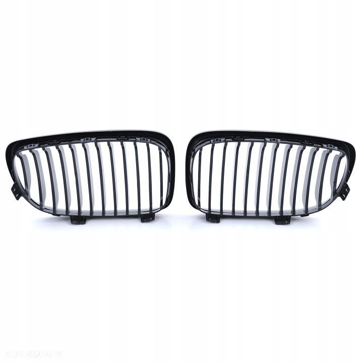 GRILL NERKI ATRAPA BMW E81 E82 E87 E88 CZARNY POŁY - 4