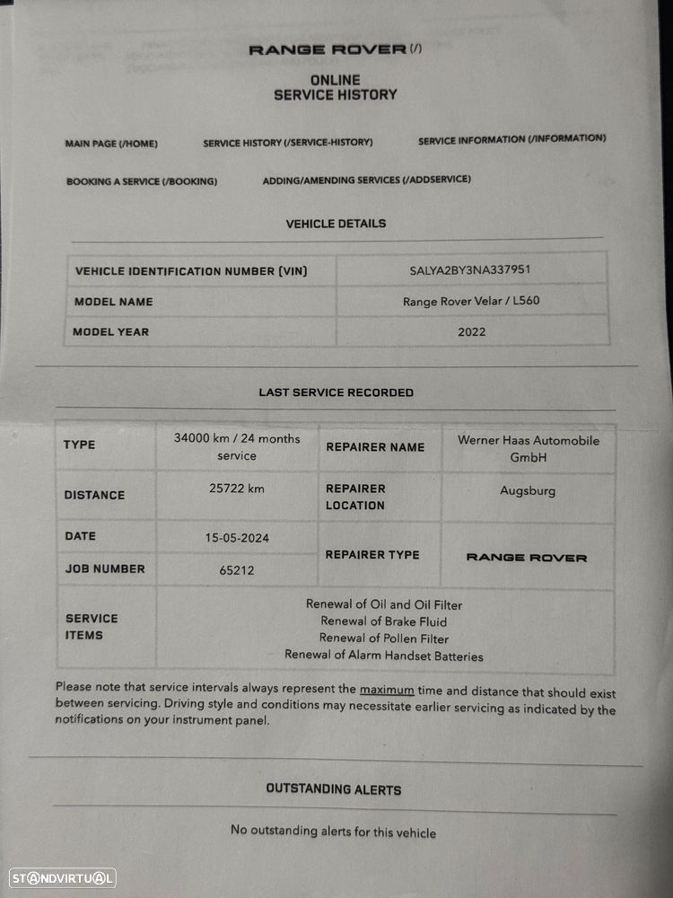 Land Rover Range Rover Velar 2.0 P400e AWD - 30