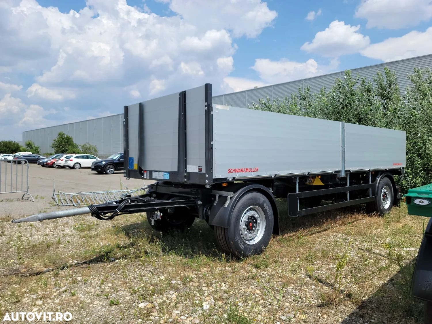 Schwarzmuller Platforma cu obloane rabatabile - 1