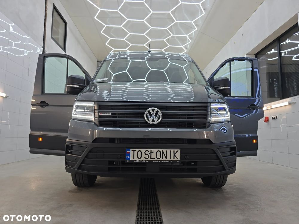 Volkswagen CRAFTER 4 MOTION AUTOMAT-8 Bie TDI 177KM Długi 7-OSOBOWY BOGATA OPCJA WYPOSAŻENIA NAVI KAMERA COFANIA FUL LED LAKIER METALIZOWANY FOTEL KIEROWCY PNEŁMATYCZNY Z MASAZEM SALON PL STAN NOWY NOWY NOWY - 18