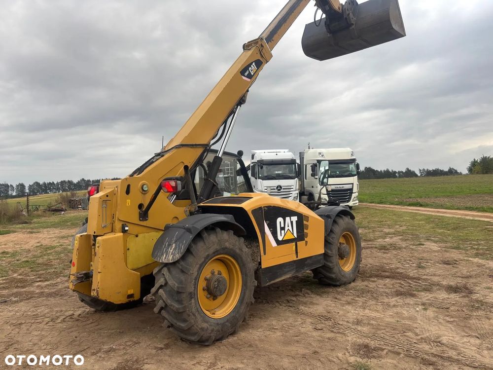 Caterpillar TH407 * Ładowarka teleskopowa * Łyżka * Widły * 100% sprawna - 1