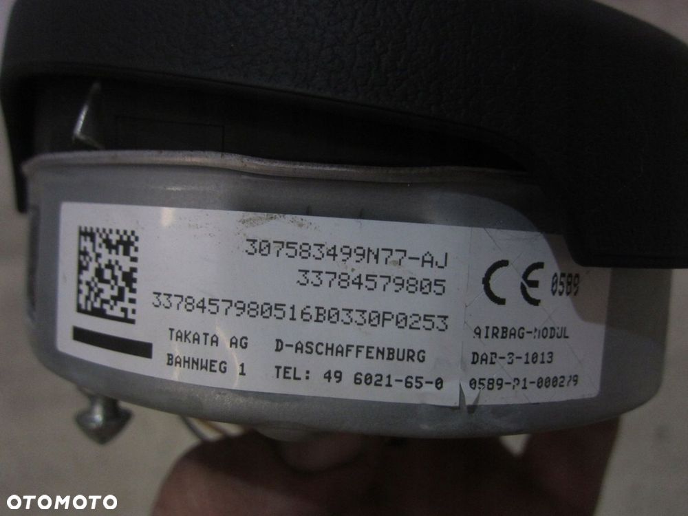 BMW F10 F12 F30 USA PODUSZKA KIEROWCY AIRBAG MPAKIET 32308092724 8092724 - 6