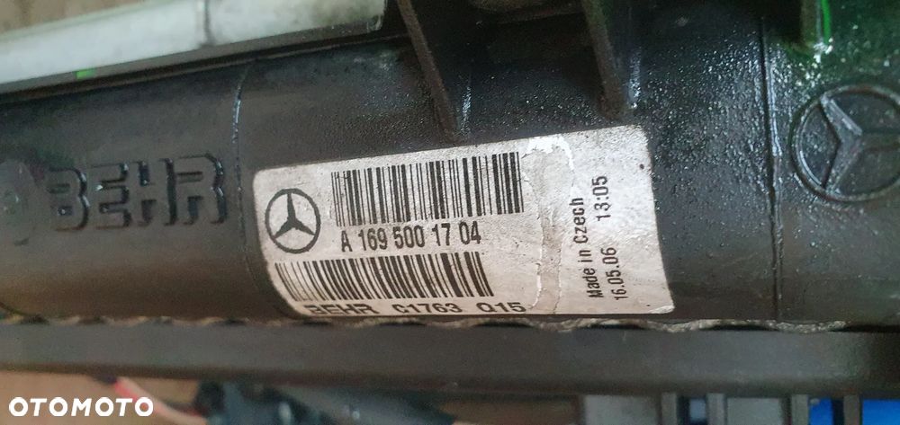 Pas przedni chłodnice wentylator Mercedes A-Klasa W169 2.0 CDI - 12