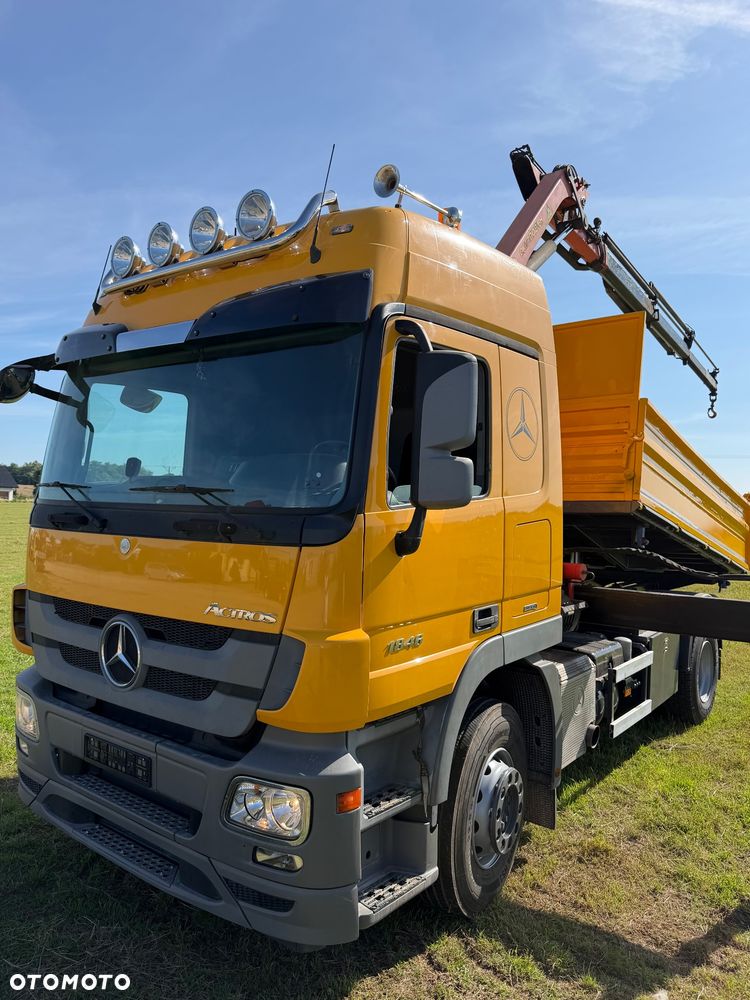 Mercedes-Benz ACTROS 1846 HDS 12TON/M MEILLER KIPPER 3S - 1