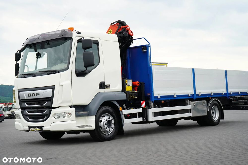 DAF / LF / 260 / ACC / E 6 / SKRZYNIOWY + HDS / PALFINGER PK 9002 / WYSIĘG 12 M / PILOT - 35