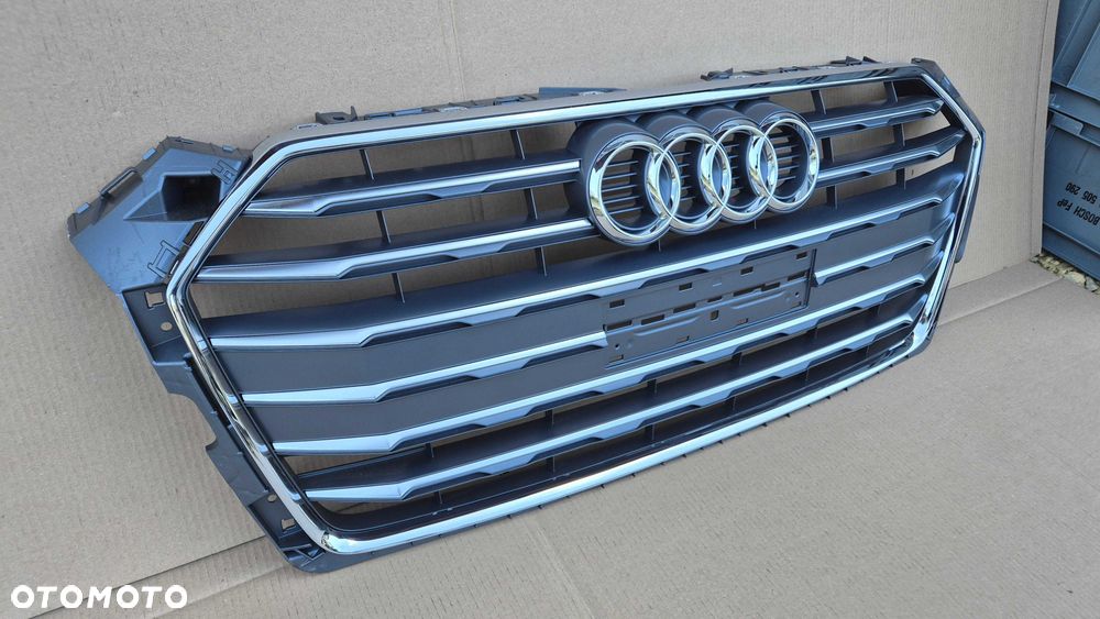 Atrapa chłodnicy GRILL Audi A5 B9 F5 8W6 2015-2019 CHROM OE 8W6853651AB R ORYG NEW - 3