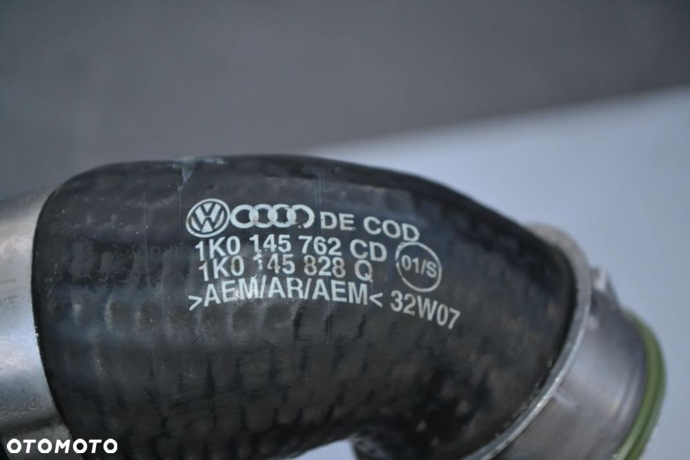 VW AUDI SEAT SKODA 2,0 TFSI RURA PRZEWÓD POWIETRZA INTERCOOLERA 1K0145762CD 1K0145828Q - 4