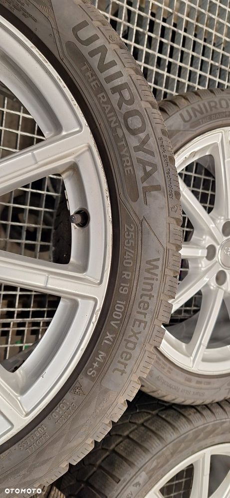 CAŁE KOŁA AUDI 4g9601025j + 255/40R19 UNIROYAL WINTER - 5