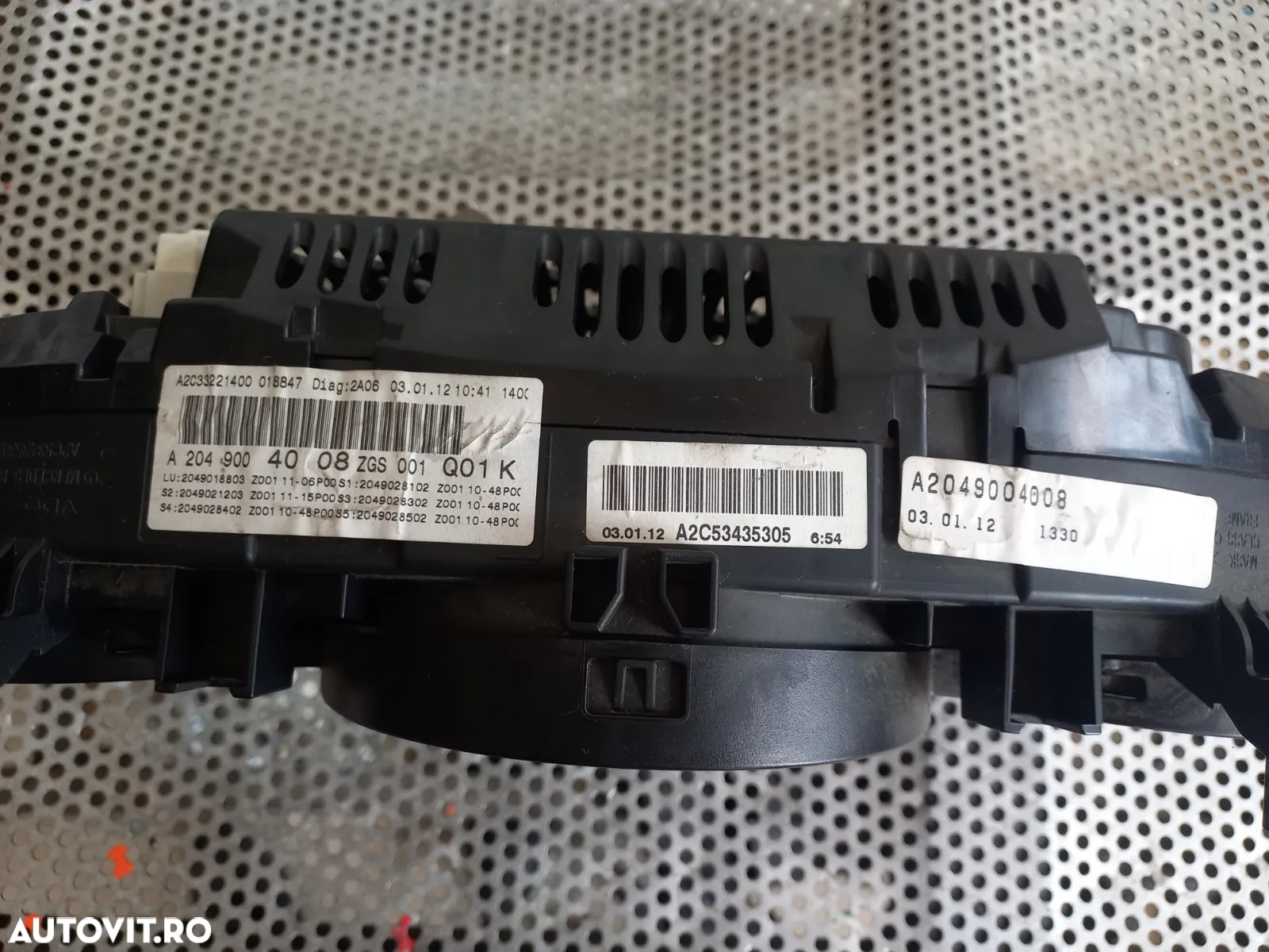 Ceasuri Bord Mercedes C Class W204 2.2 Cdi Motor 651 Volan Stanga Europa Cod A - 8