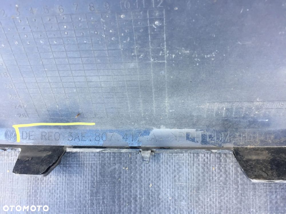 VW PASSAT B7 SEDAN 2010-2014 ZDERZAK TYLNY TYŁ - 11