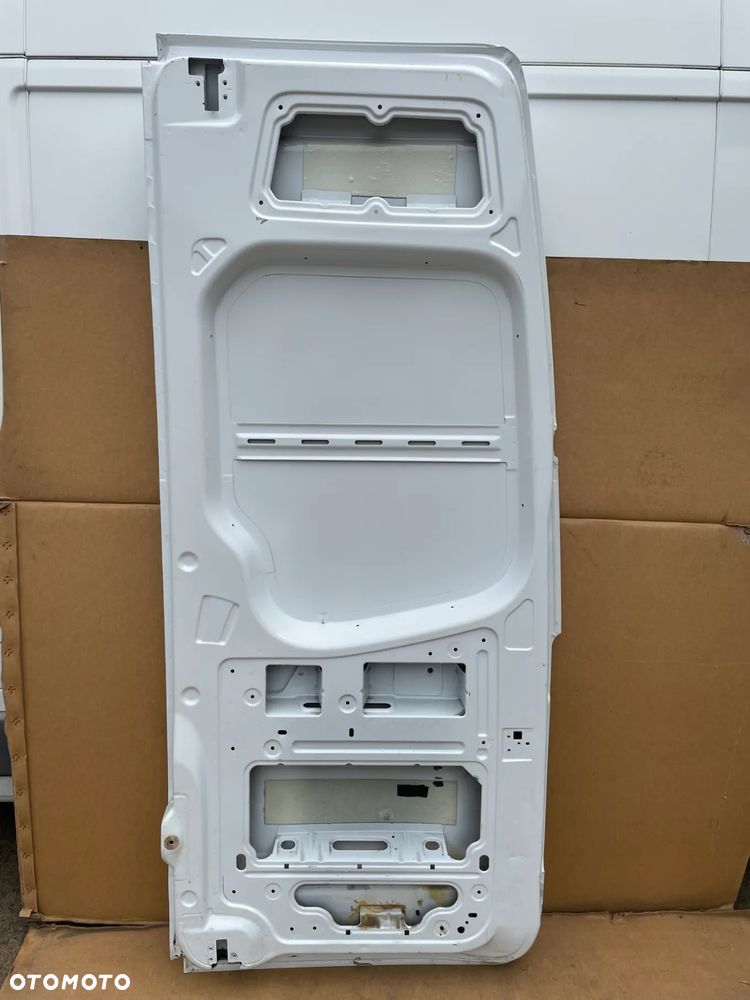 MERCEDES SPRINTER W906 906 LIFT PRZED LIFT ORYGINALNE DRZWI TYLNE LEWE WYSOKIE BIAŁE ŁADNE - 2