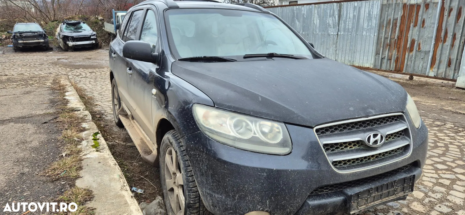 Bara spoiler fata Hyundai Santa Fe 2 2006-2010 - 2