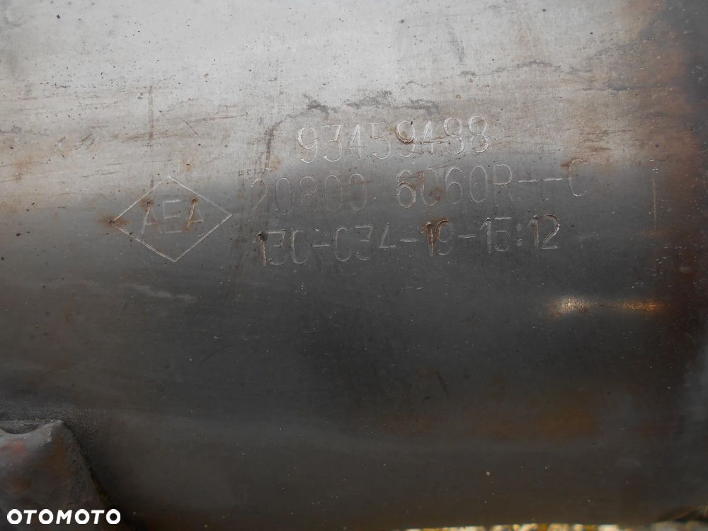 KATALIZATOR FILTR CZĄSTEK STAŁYCH FAP DPF WYDECH TŁUMNIK OPEL VIVARO B RENAULT TRAFIC 3 NISSAN NV300 FIAT TALENTO MITSUBISHI EXPRESS 1.6 BI TURBO GM 93455570  208026742R - 10