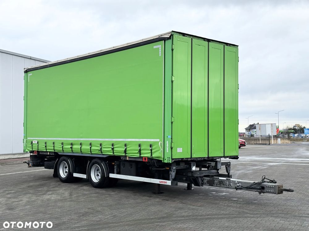 Wecon PRZYCZEPA TANDEM / 7,75 M / OPONY 90% / SUWANY PODNOSZONY DACH / SALON PL - 2