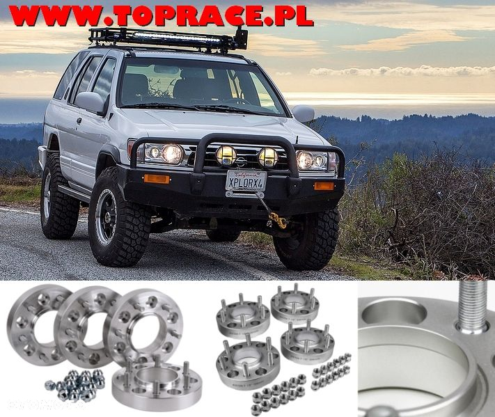 DYSTANSE ADAPTERY DO FELG NIssan Navara Terrano Patrol NOWE! FVAT! Wysyłamy - 2