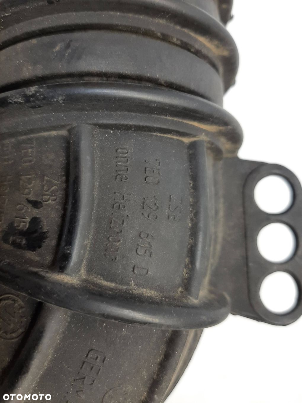 VW T5 T6 2.0TDI PRZEWÓD RURA POWIETRZA TURBO 7E0129615D - 3
