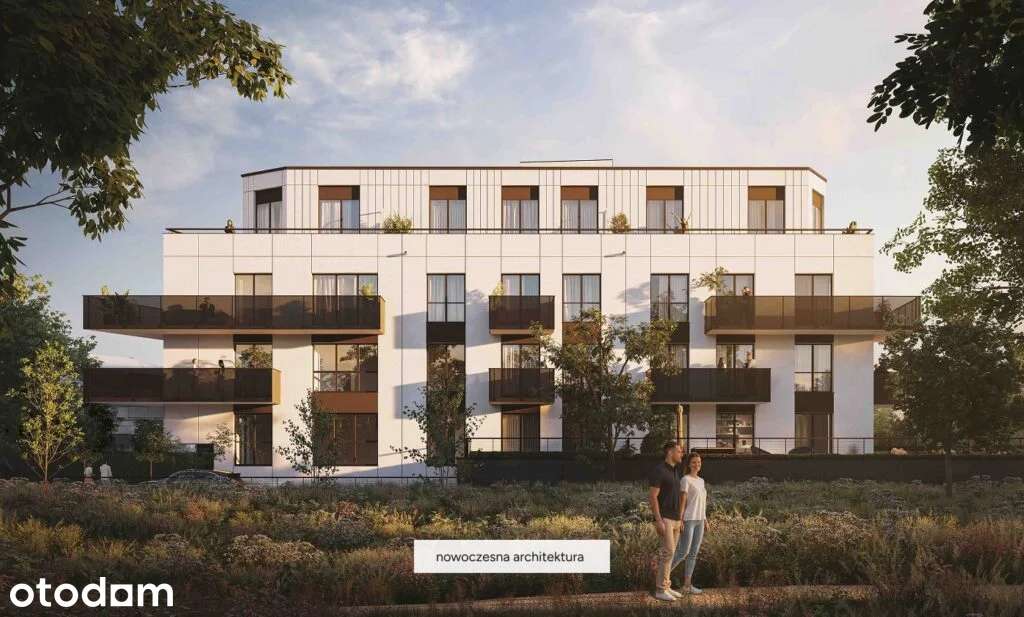 Apartament z widokiem na prywatny park 8000 m2. Royal Garden Wilanów