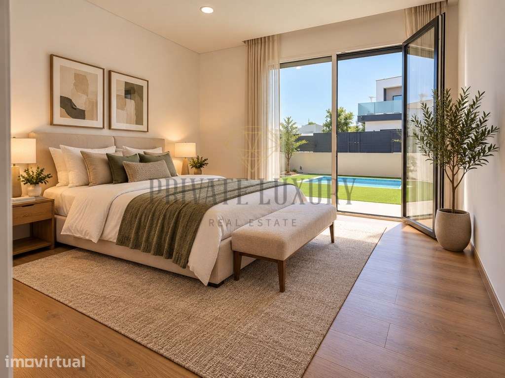 Moradia T4 térrea com piscina e 4 suítes em Azeitão - Grande imagem: 5/25