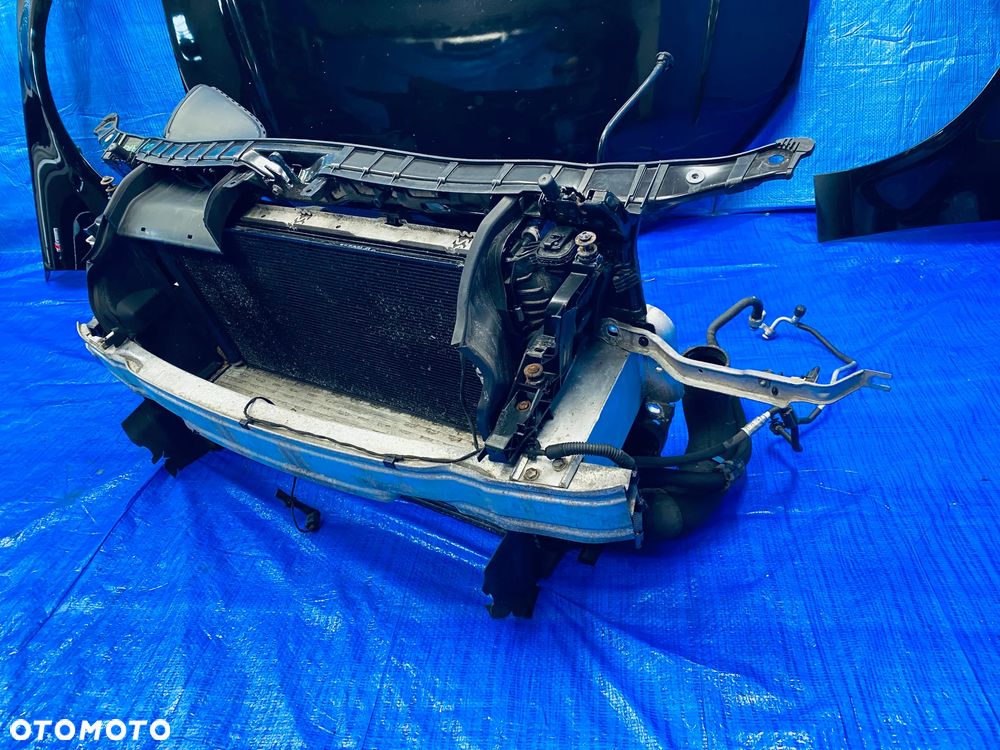 PRZÓD KOMPLETNY AUDI A7 C7 4G S-LINE 3.0 TDI CZARNY LY9B MASKA ZDERZAK BŁOTNIKI LAMPY BI XENON LED PAS PRZEDNI CHŁODNICE KOMPLET LAKIER LY9B ORYGINAŁ - 23