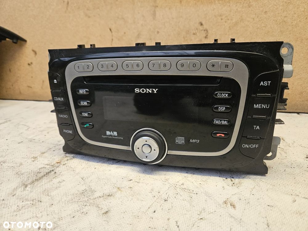 Radio Sony Ford Mondeo MK4 S-max mk1 Lift Kod - 4