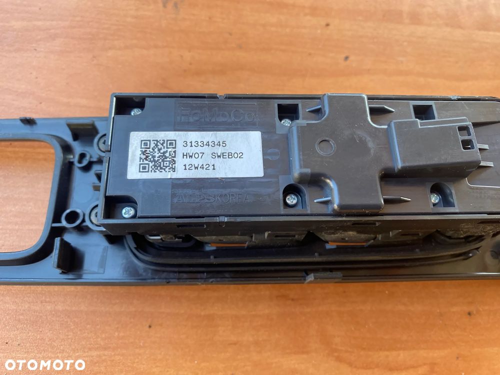 PANEL STEROWANIA SZYB PRZEŁĄCZNIKI VOLVO V60 9123968 - 7