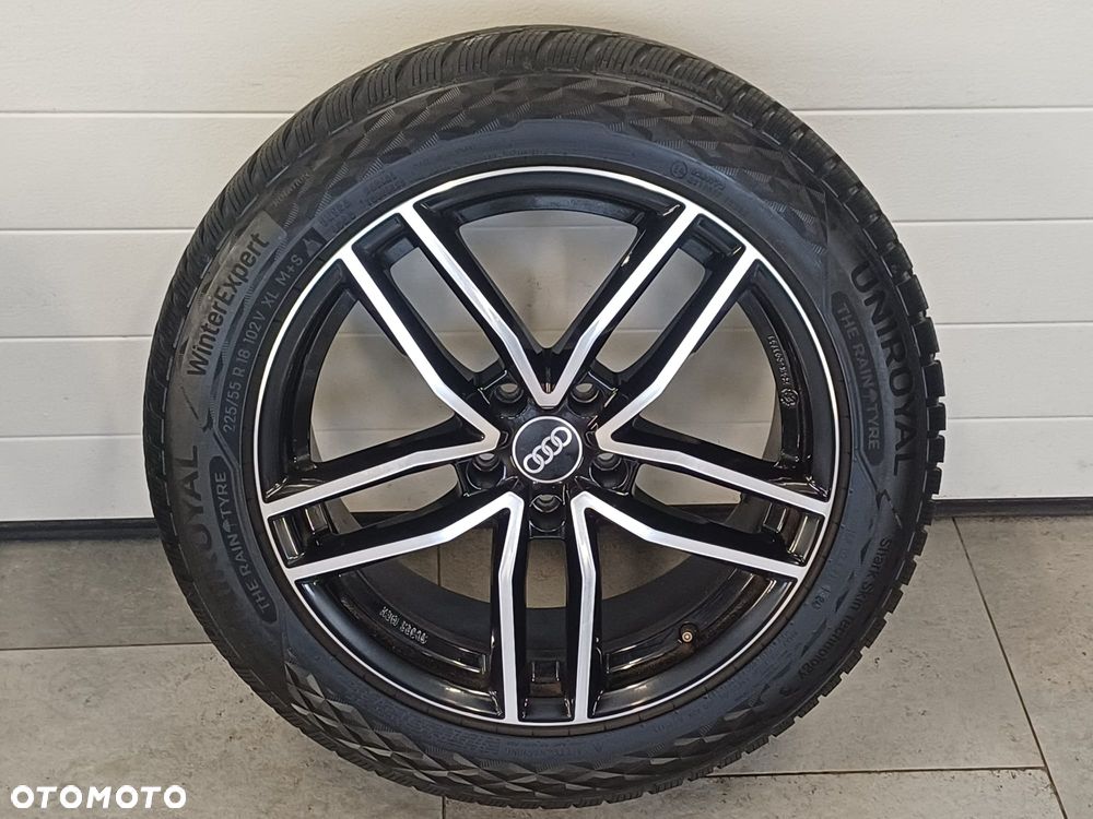 NR 10 Koła Zima Alufelgi AUDI A6 2022 rok 225/55/18 4x Uniroyal 2024 - 4