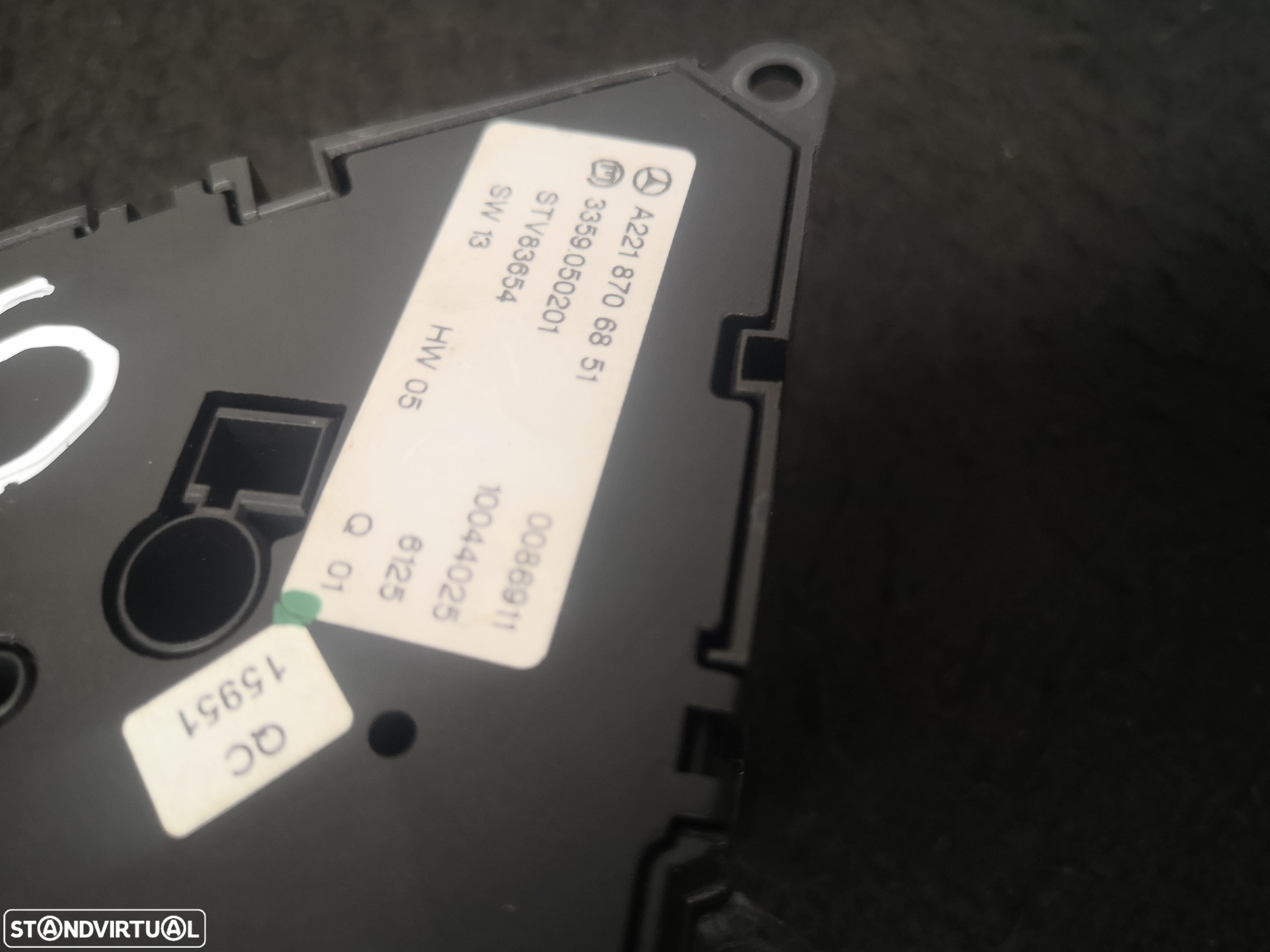 Interruptor comando de bancos frente esquerda  Mercedes w221 class S 2006-2013 - 5