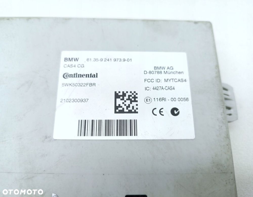 KOMPUTER MODUŁ STEROWNIK BMW F10 9241973 5WK50322FBR - 2