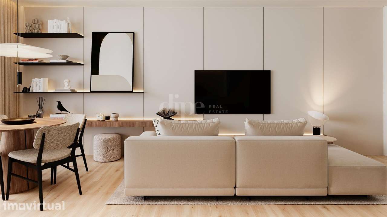 Apartamento T2 com amplo terraço, atualmente em construção - Grande imagem: 4/15